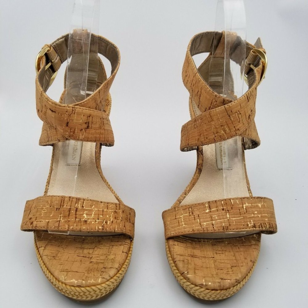 Dana Buchman Womens Sandals Heeled Wedge Sz US 9 M